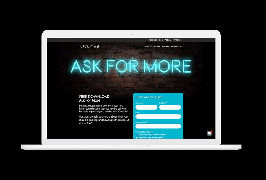 Ask-more-mockup ask for more