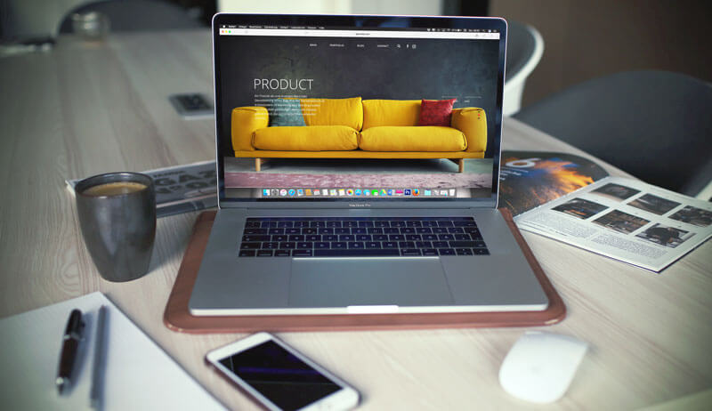 Browsing on Laptop | DeType